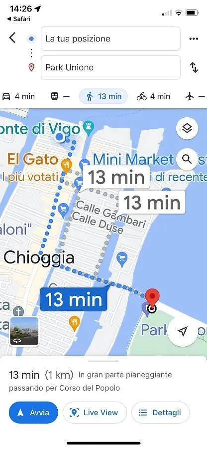 Casa vacanze Casabella Chioggia Casa Indipendente Con Corte Italia